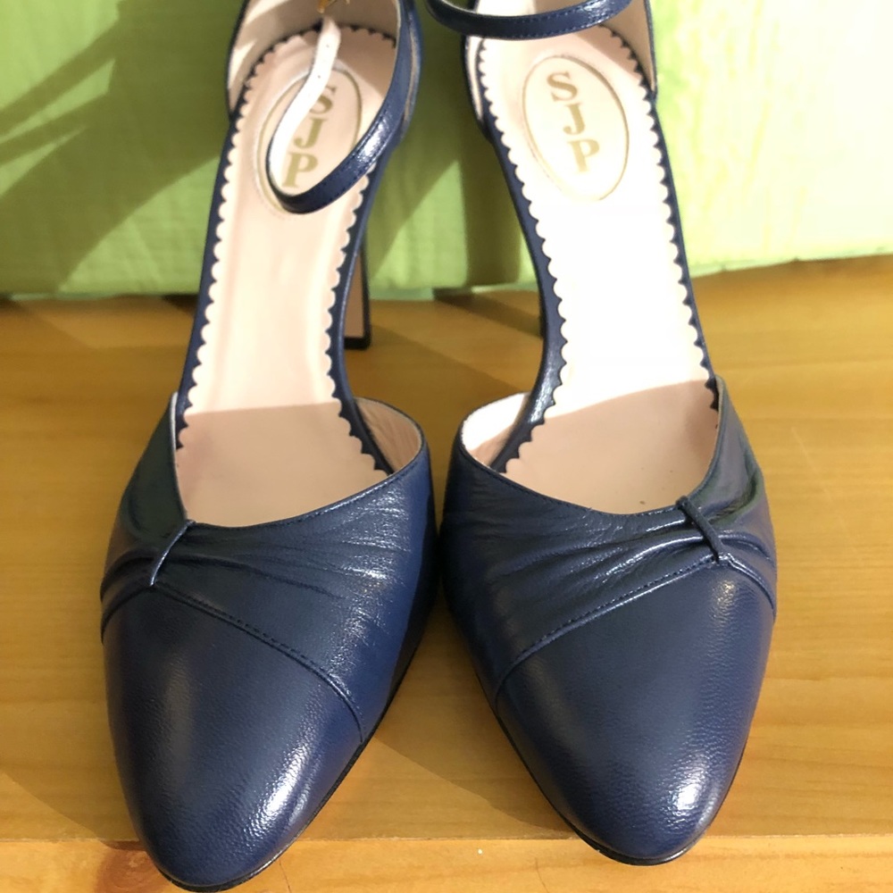 SJP Navy Blue heels